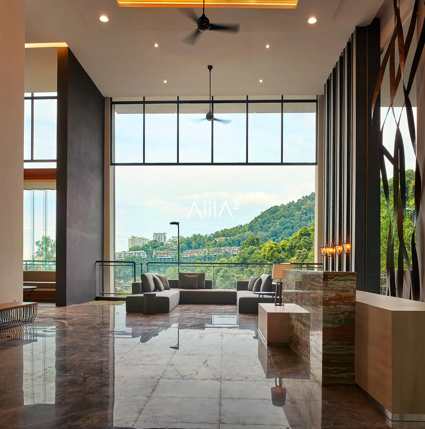 Alila 2 grand lobby