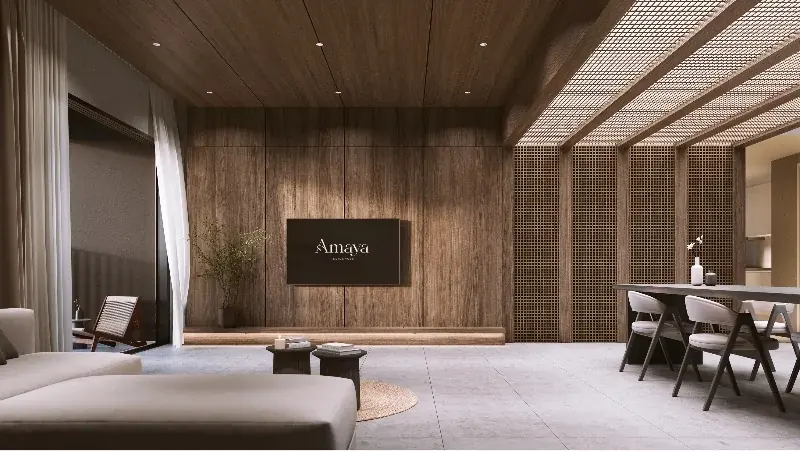 Amaya Residences living room interior