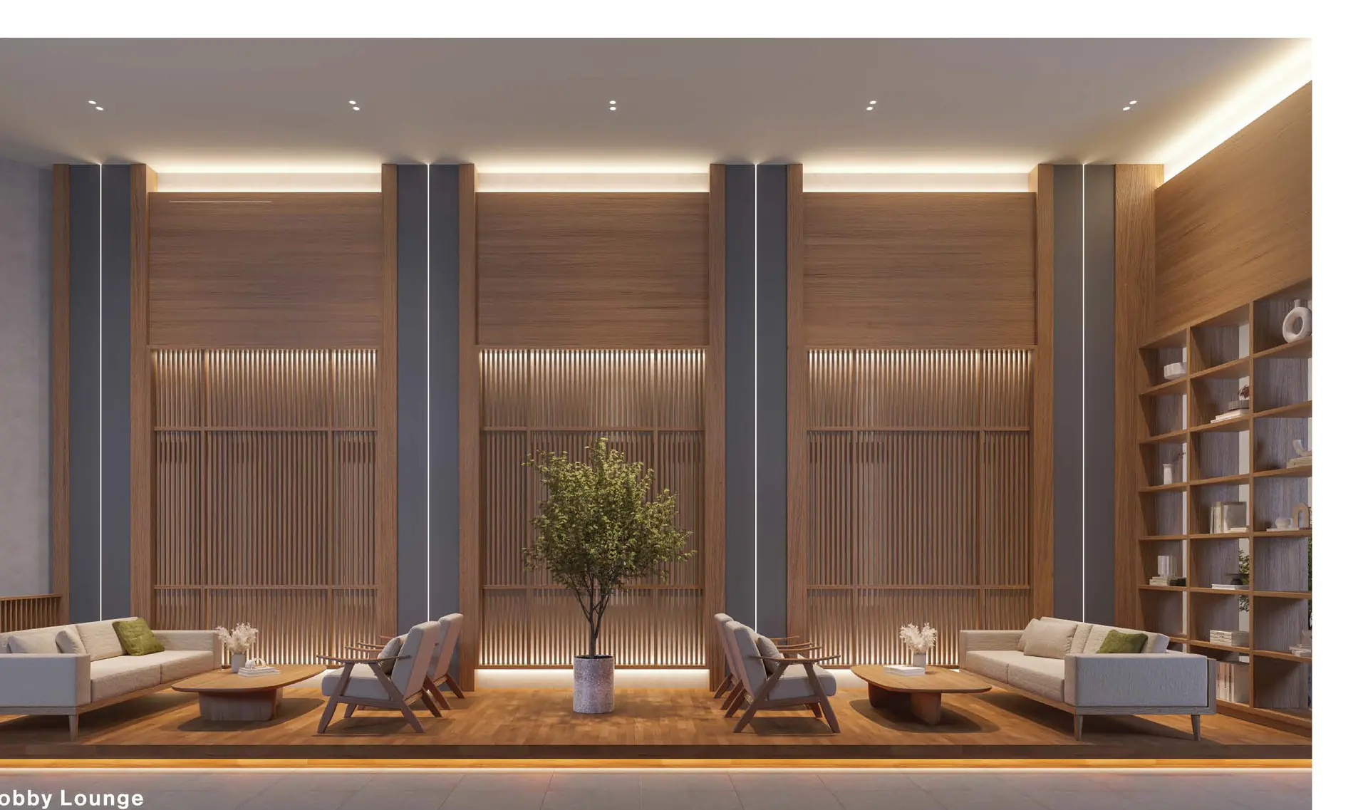 Amaya Residences lobby lounge