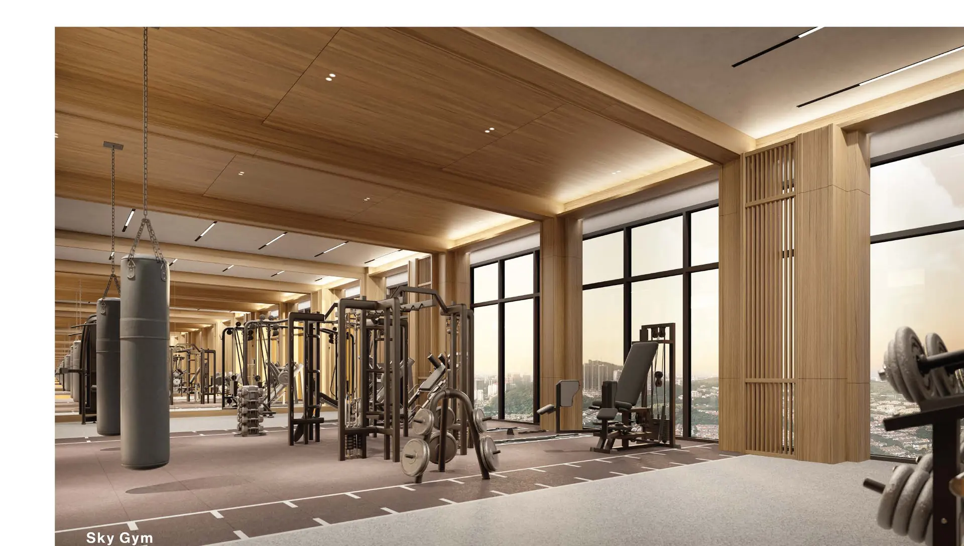 Amaya Residences sky gym
