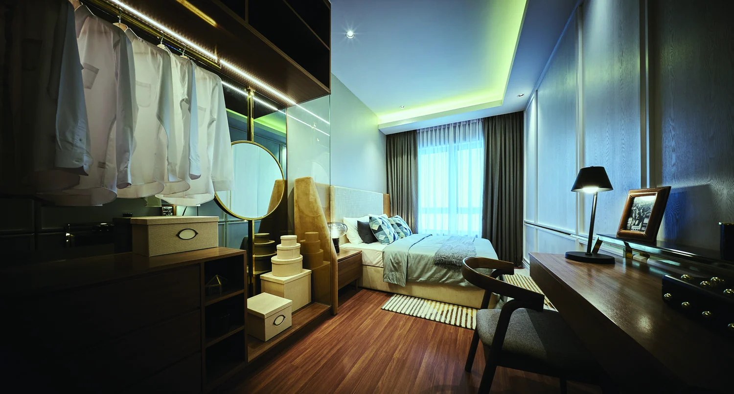 Arunya Residences Type A bedroom