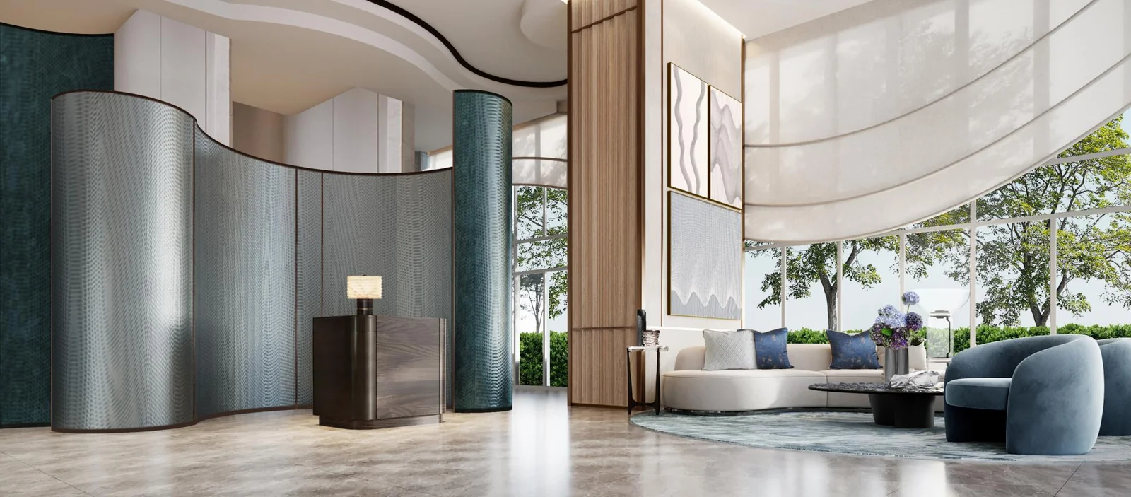 Bangsar Hill Park Interior Lounge