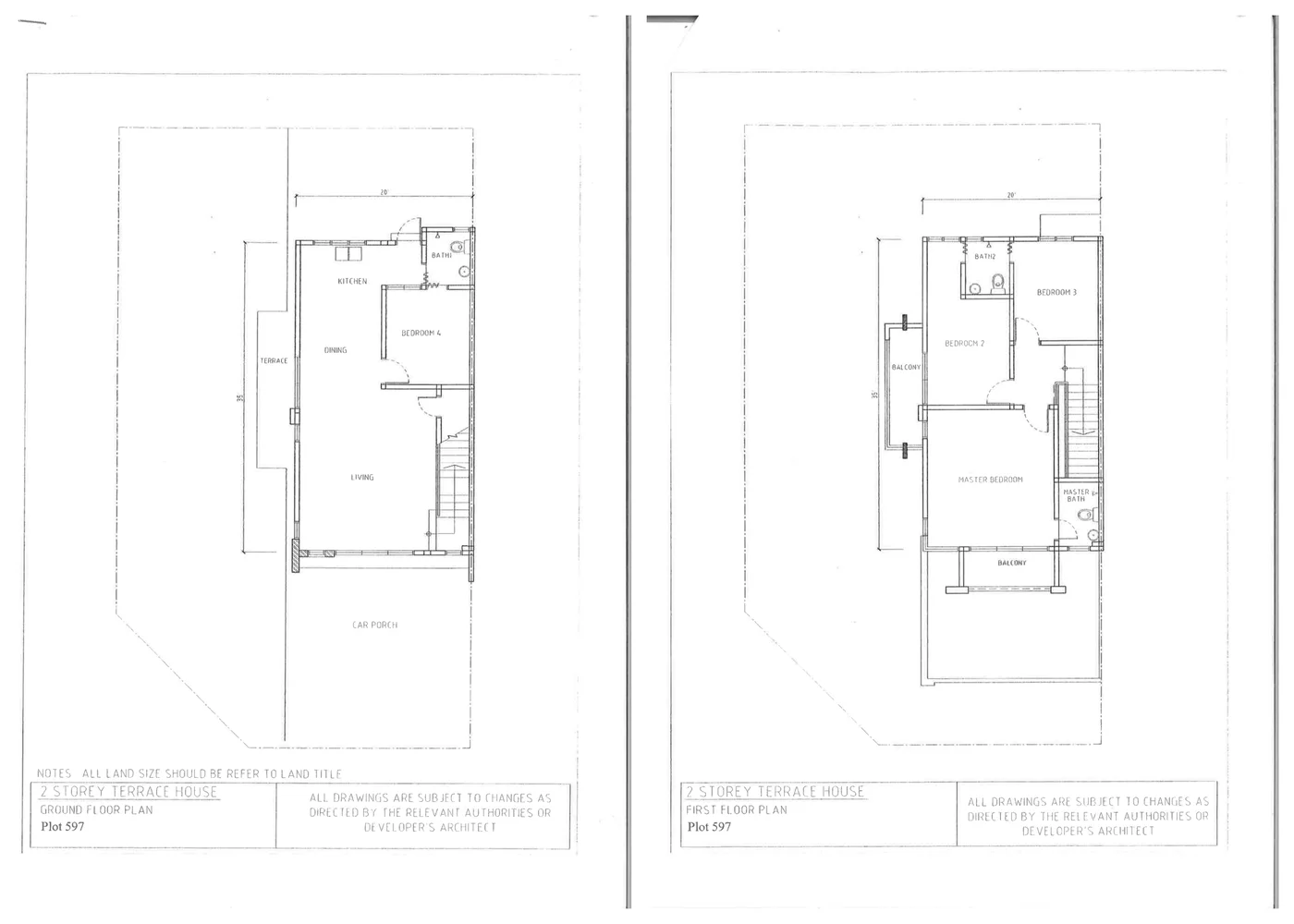 Type 597 — 1,400 sqft