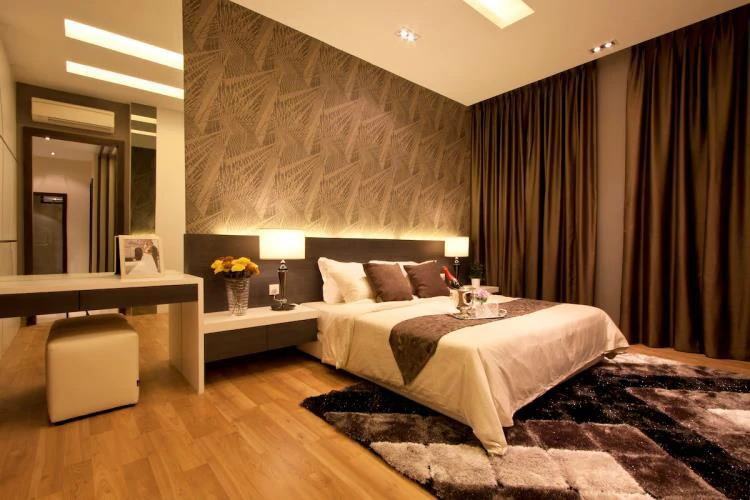 Botanika master bedroom interior