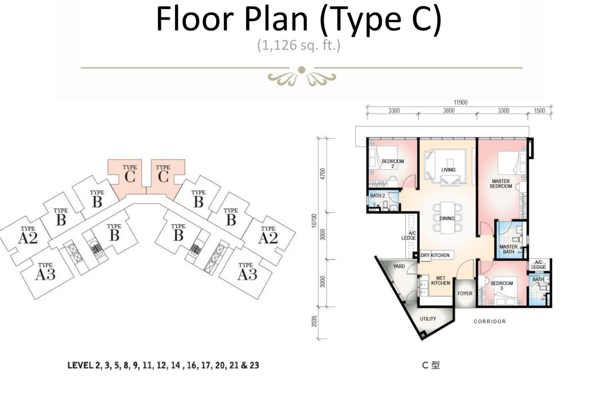 Type C Floor Plan