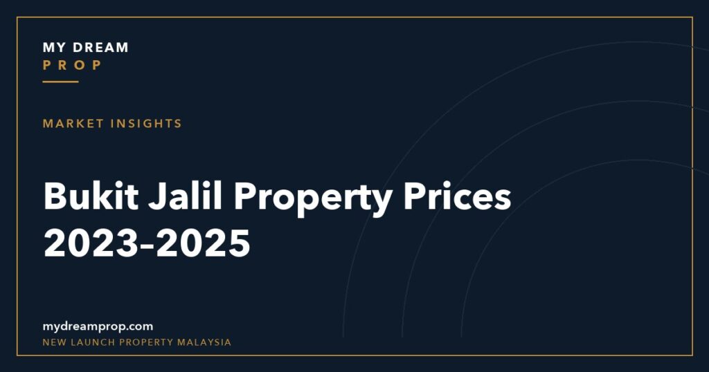 Bukit Jalil property prices 2023 to 2025 — MyDreamProp market insights cover