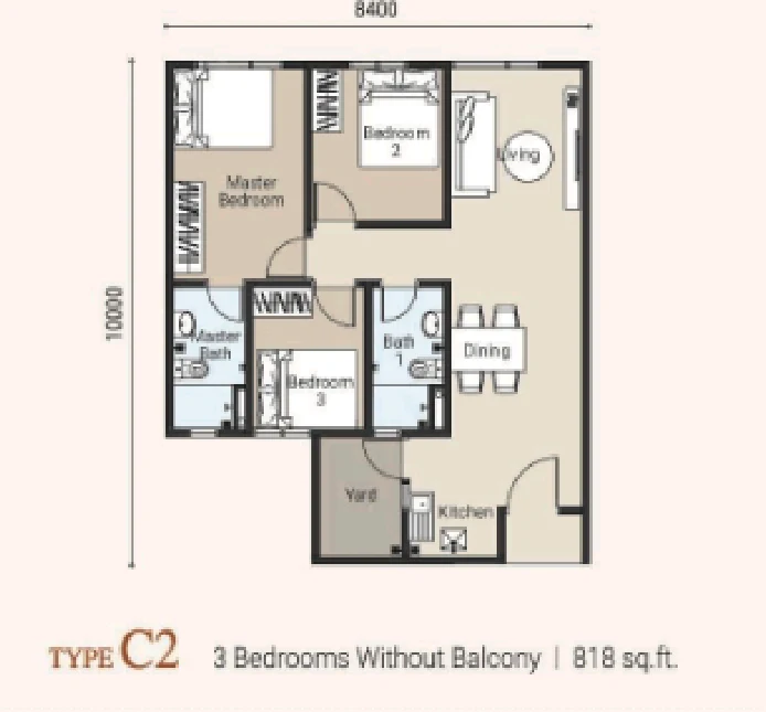 Type C2 Floor Plan