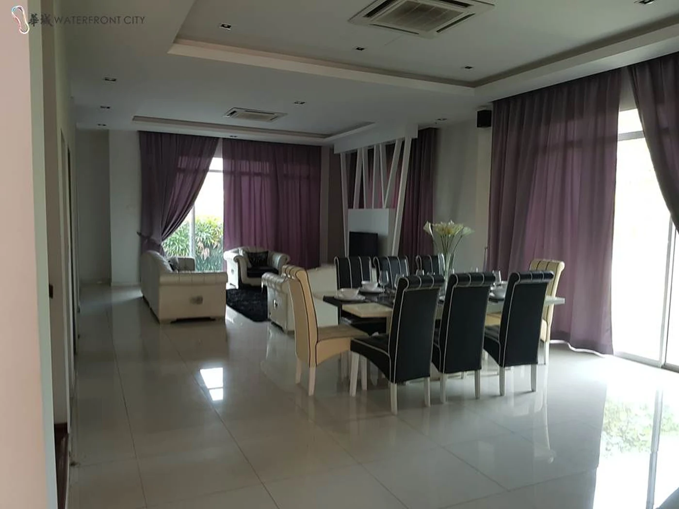 clearwater bay resort living and dining