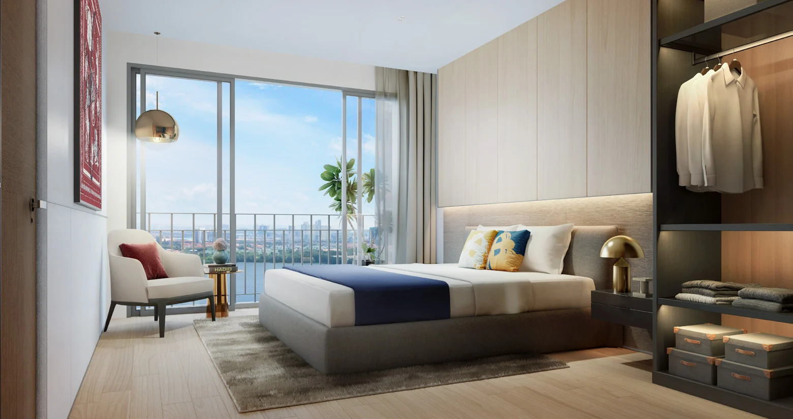 Danau Puchong lake outlook from the residence
