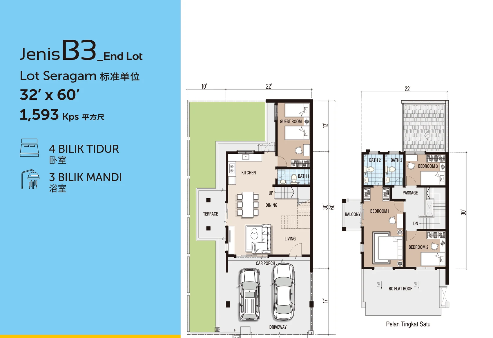 Type B3 Floor Plan