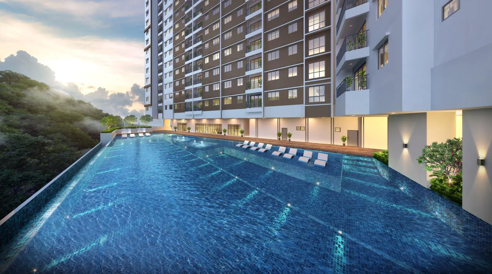 D'Hazelton infinity pool
