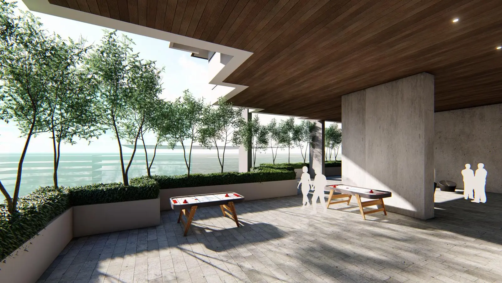 D'Hazelton outdoor lounge deck