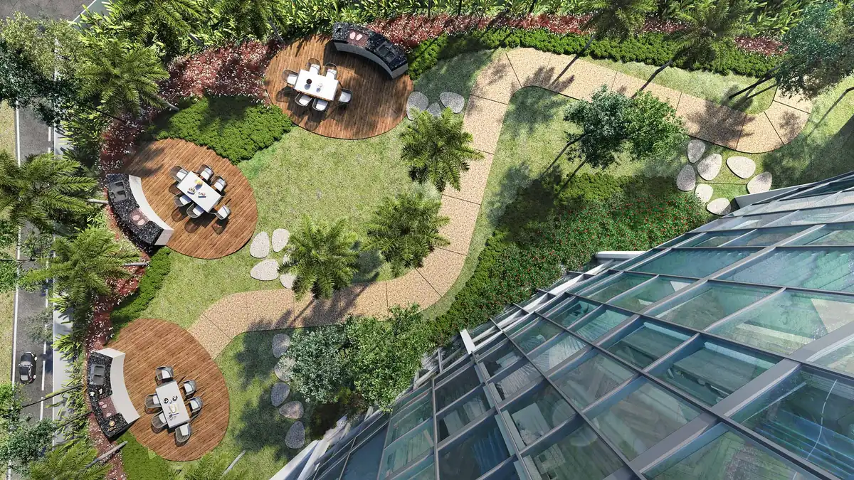 Eaton Residences BBQ Deck