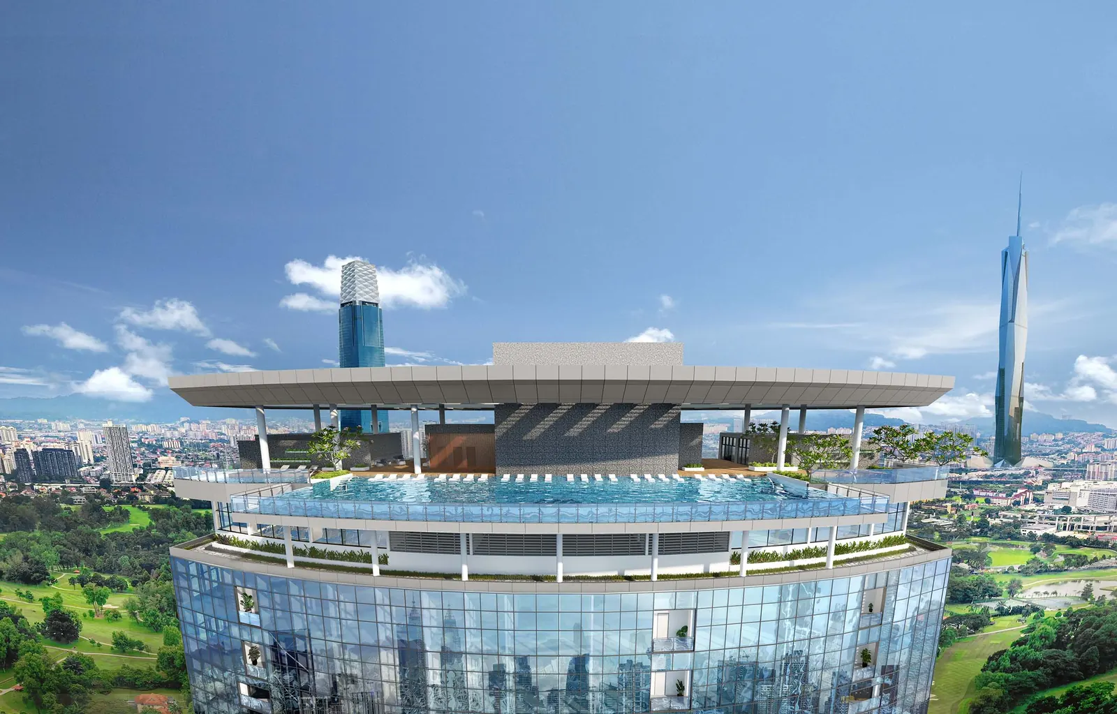 Eaton Residences Level 51 Swimming Pool