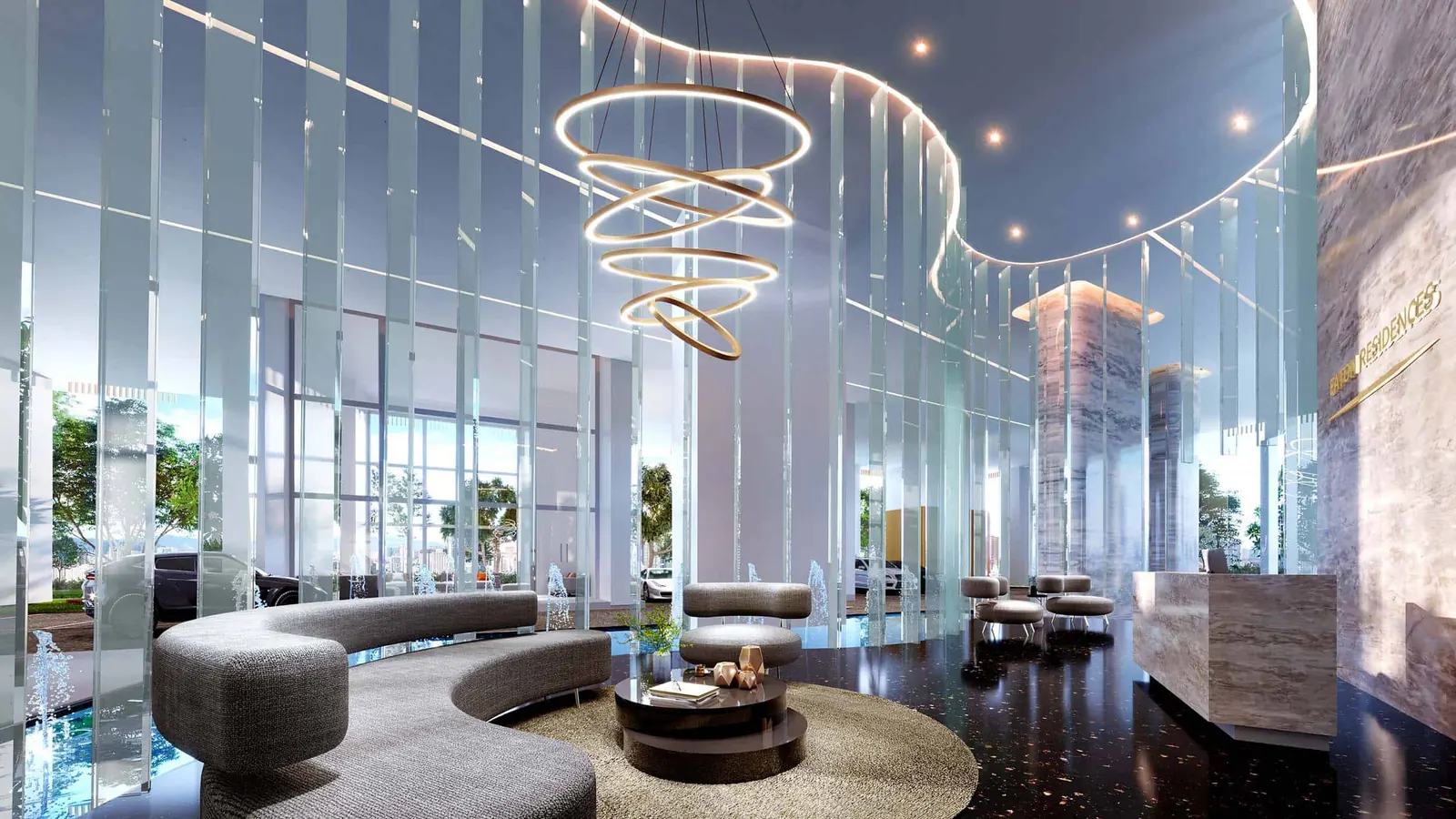 Eaton Residences Lobby