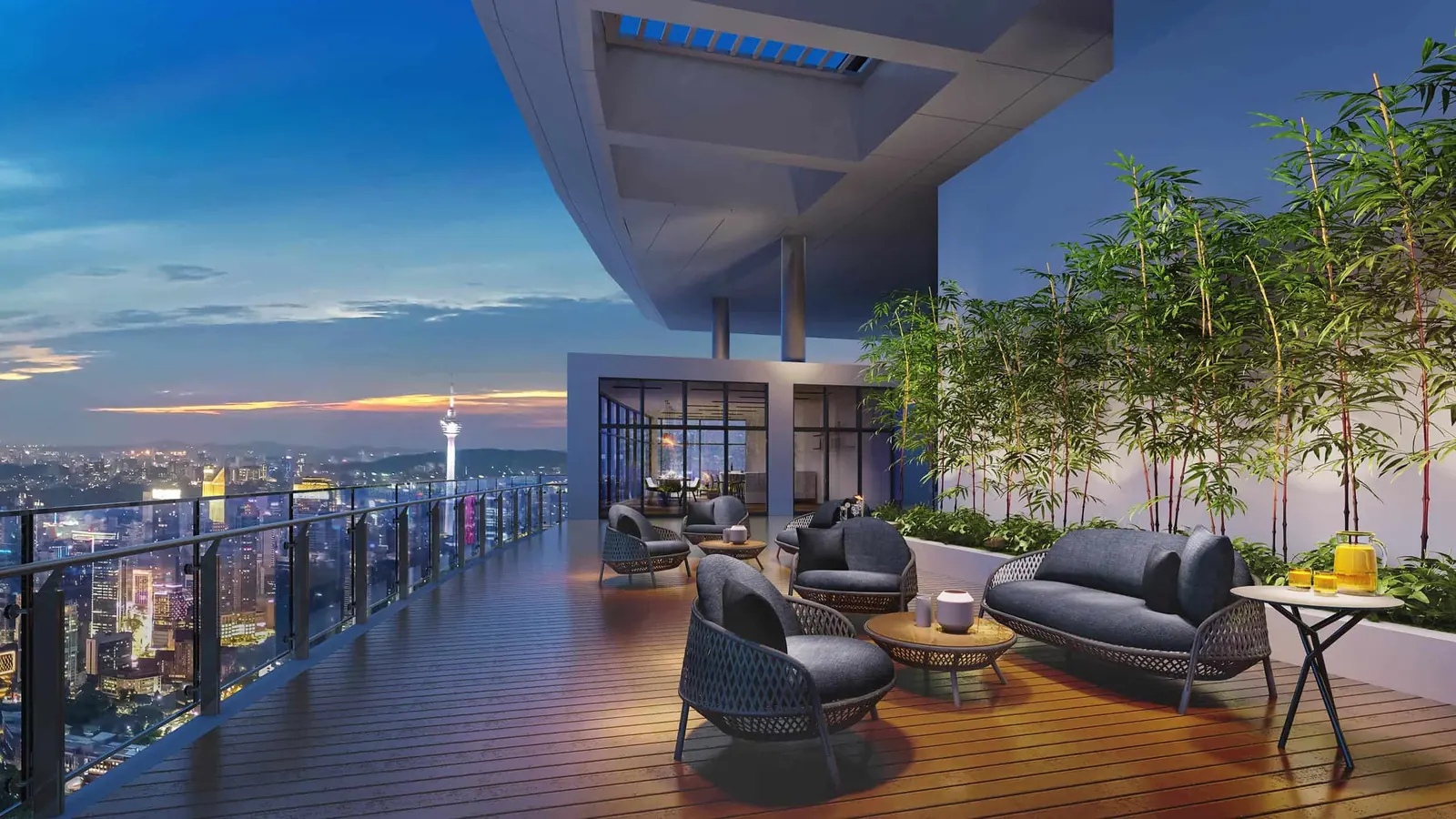 Eaton Residences Sky Lounge