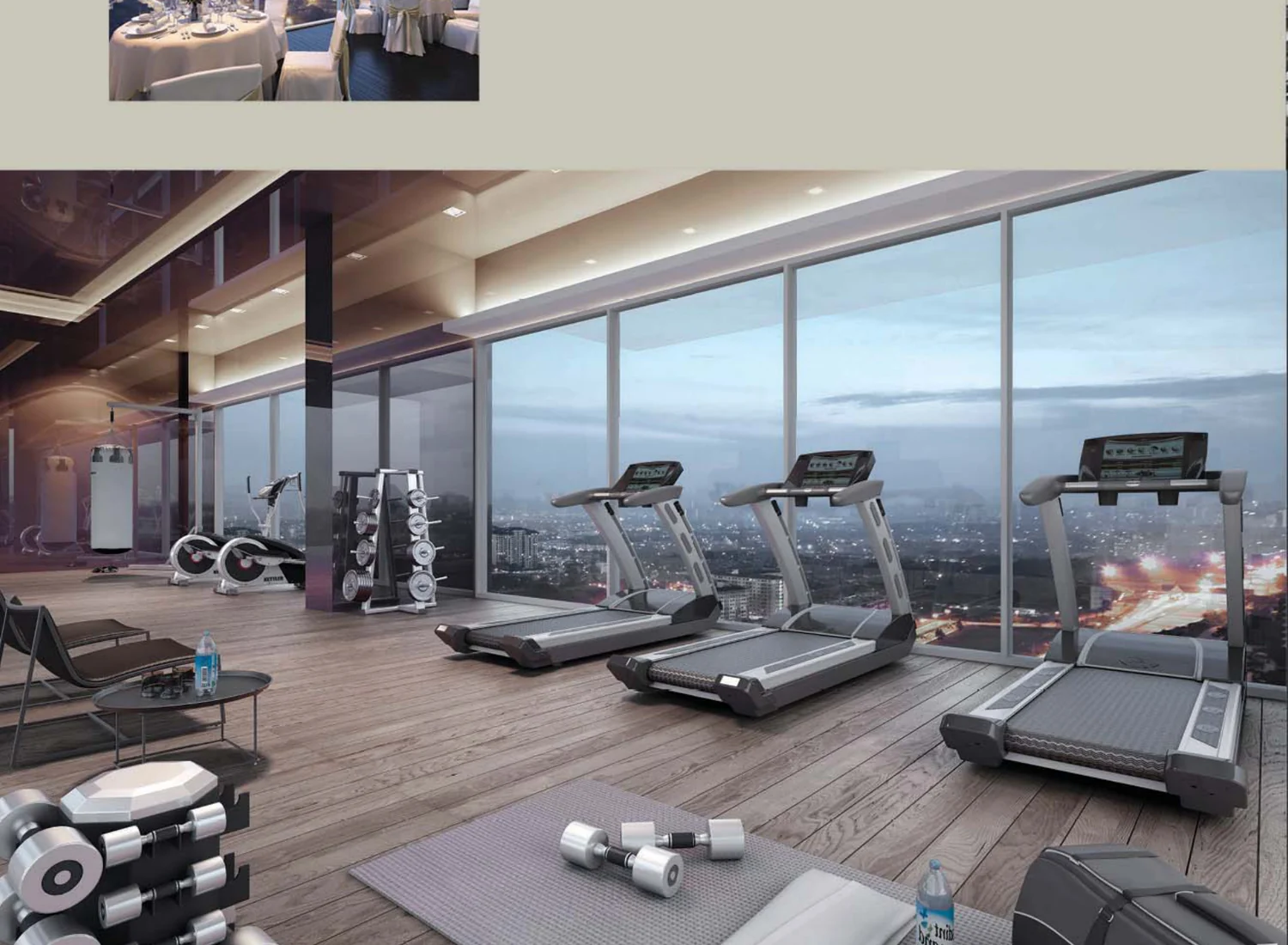 Elysia Park Residence gymnasium
