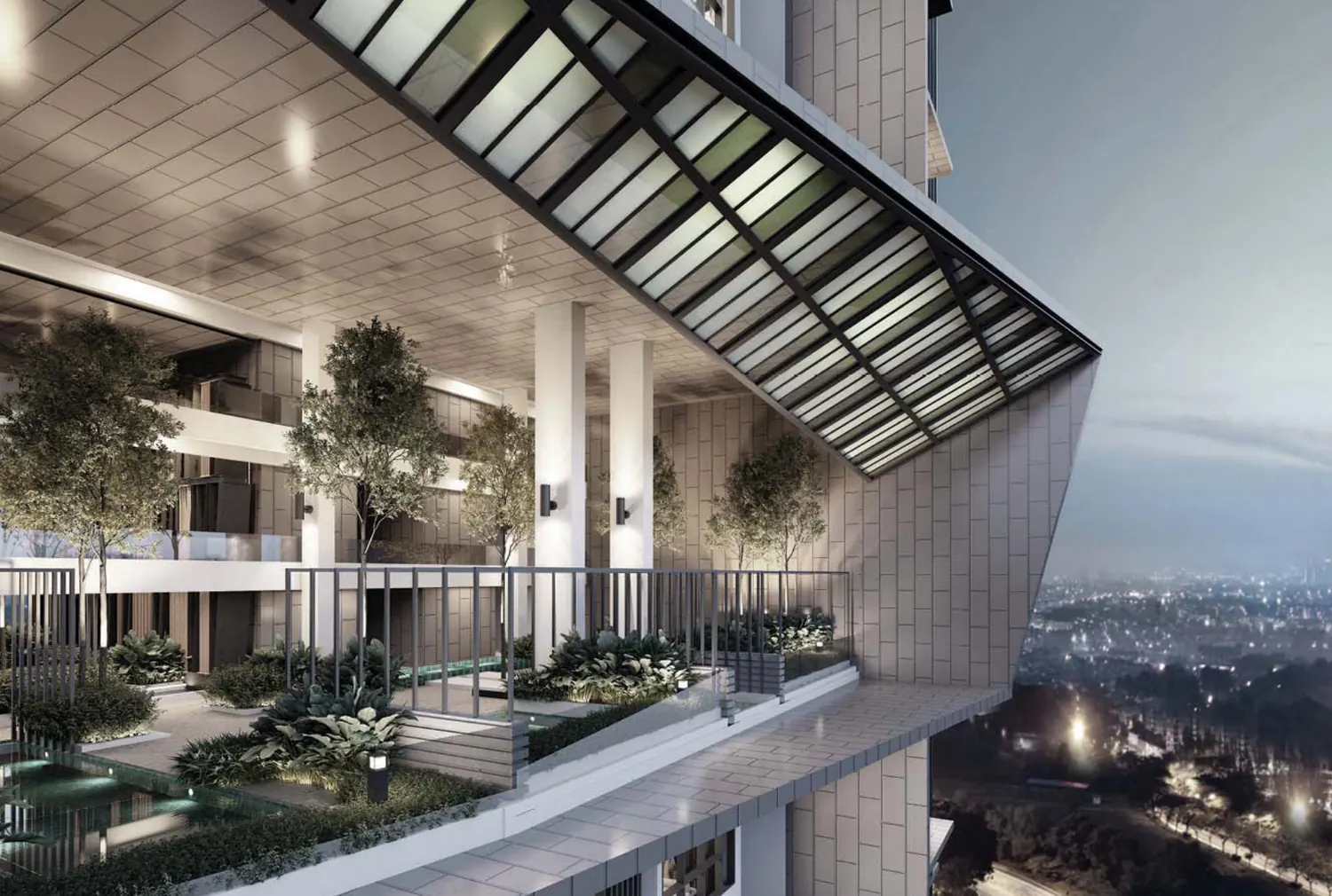 Elysia Park Residence sky lounge