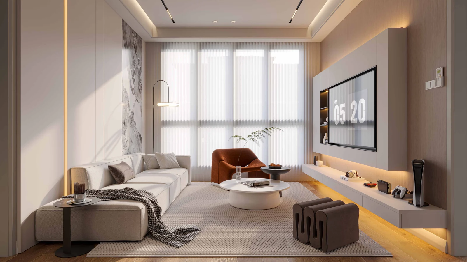 Erica Residence living and dining area