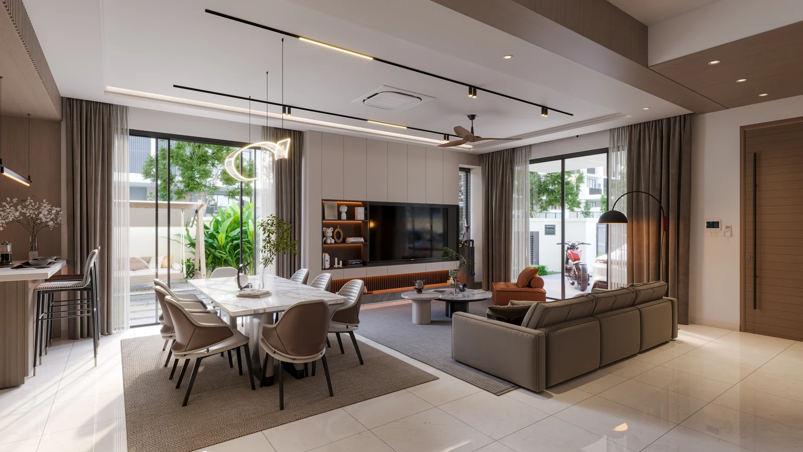 Erica Residence living room