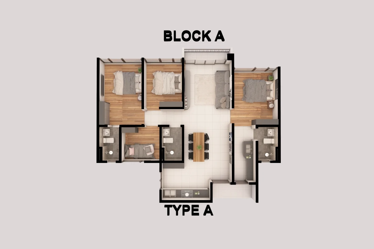 Type A Floor Plan