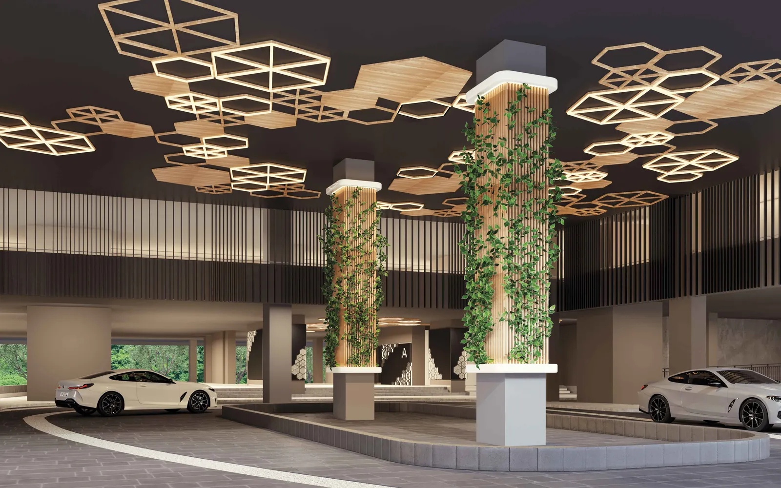 ForestHill Residences covered drop-off