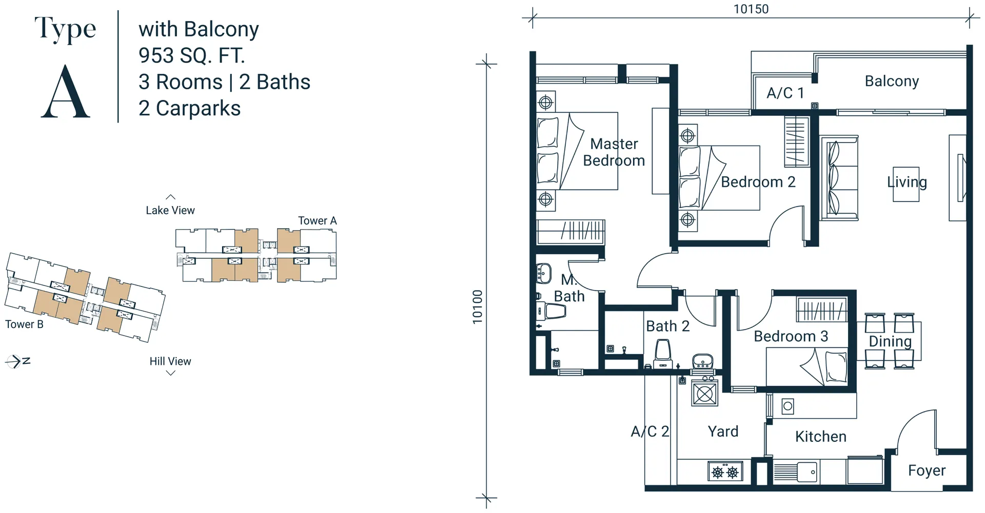 Type A Floor Plan