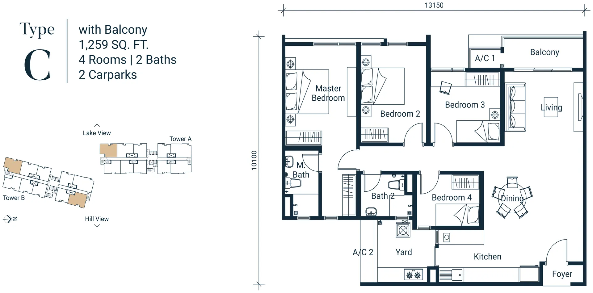 Type C Floor Plan