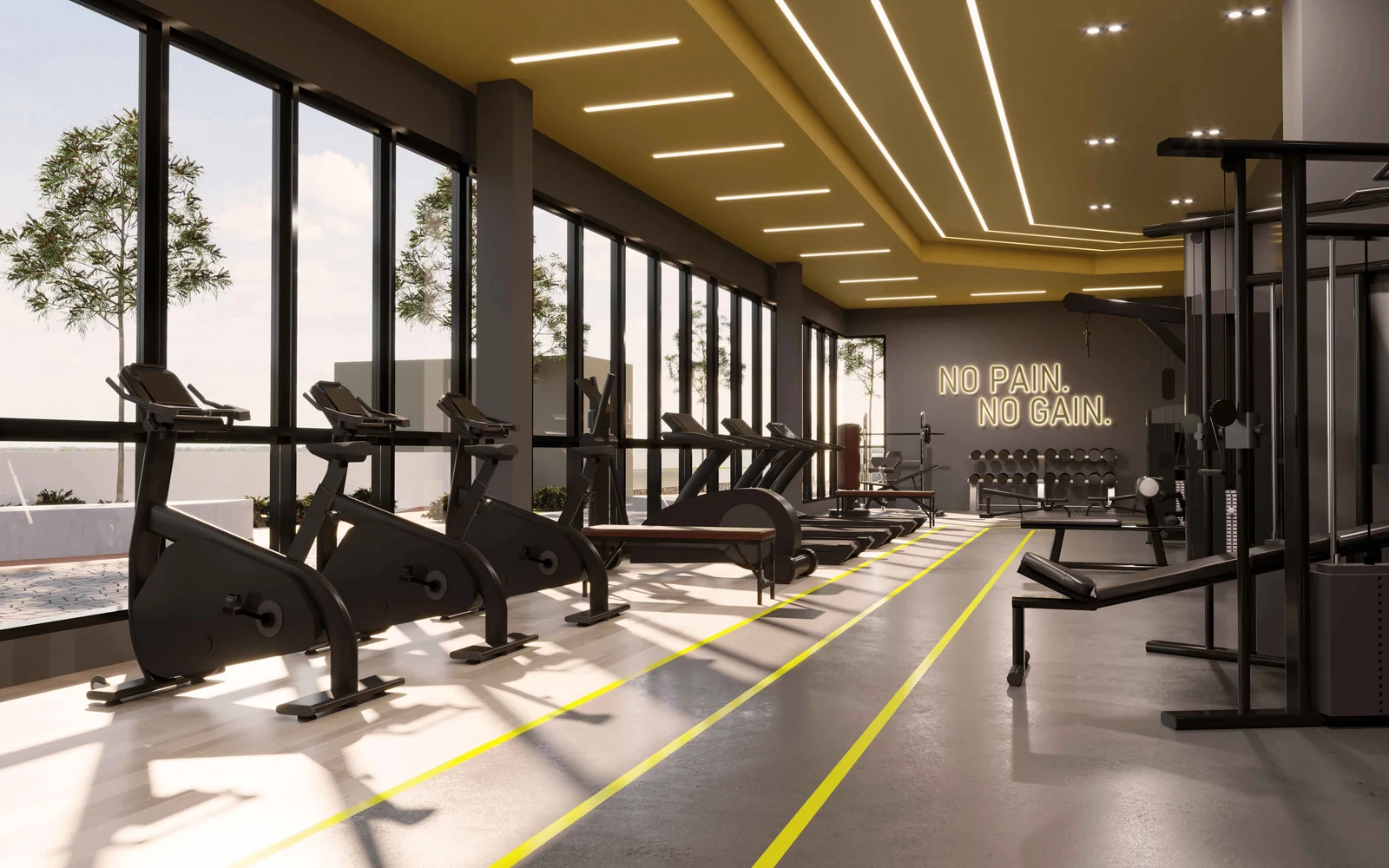 ForestHill Residences gymnasium