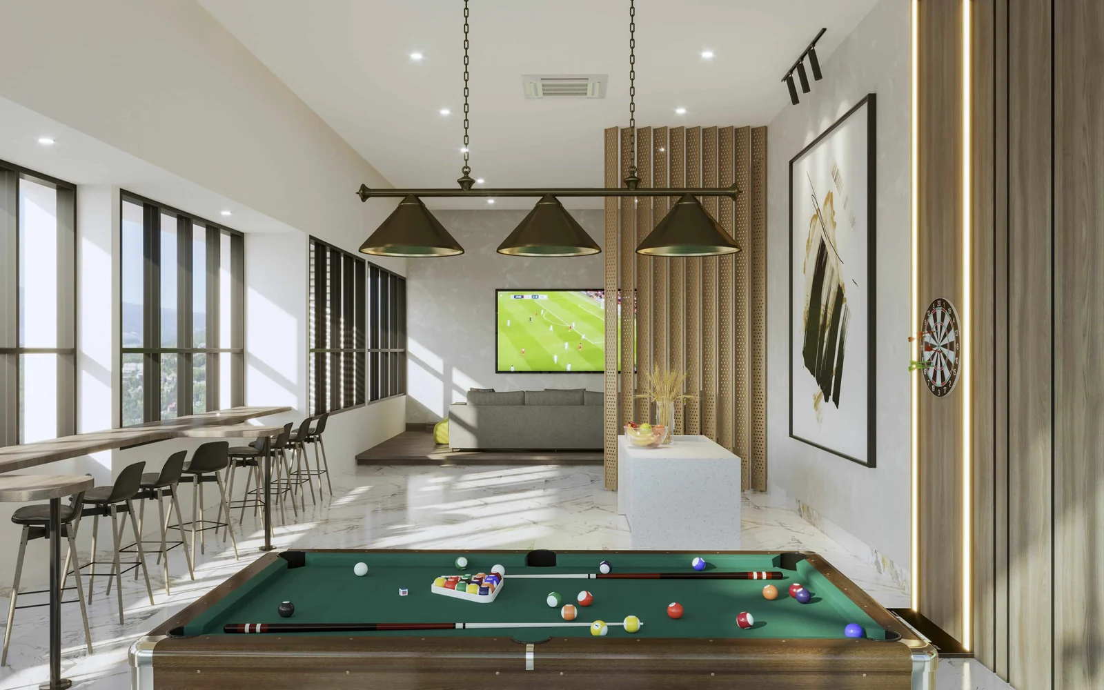 ForestHill Residences party room