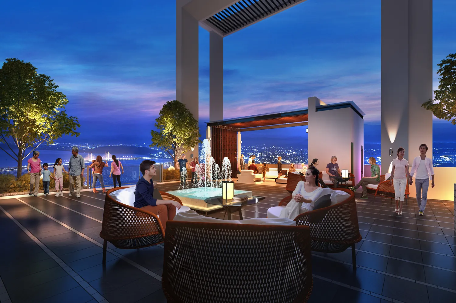 GEM Residences sky park terrace