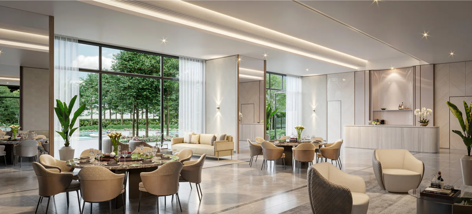 Imperial Residences function room with gourmet kitchen