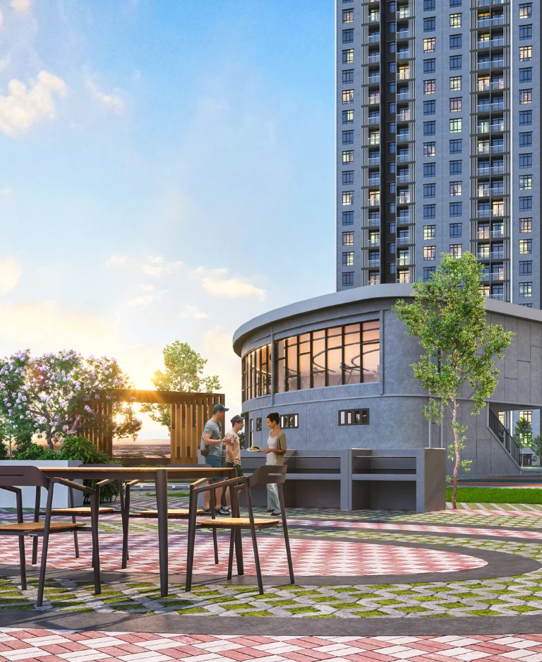 KSL Lakeview BBQ terrace