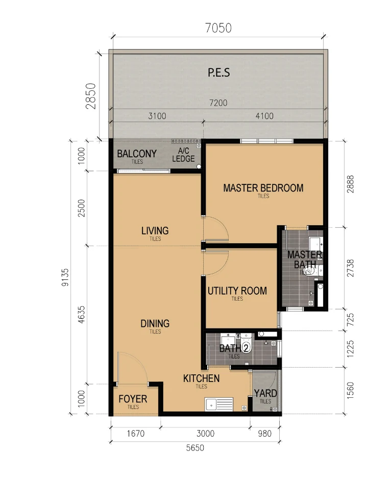 Type B3 Floor Plan