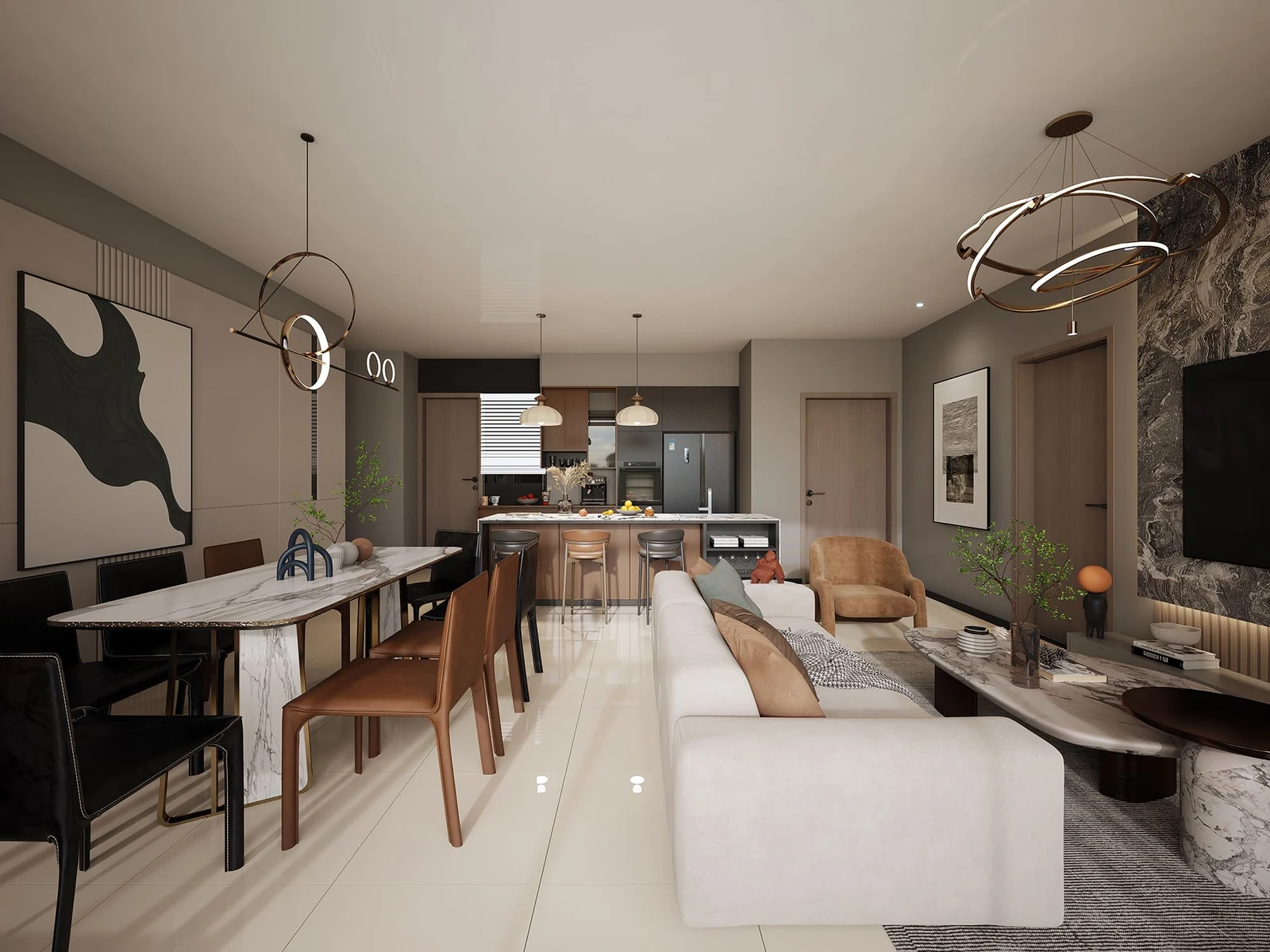 Laverra Residences living room