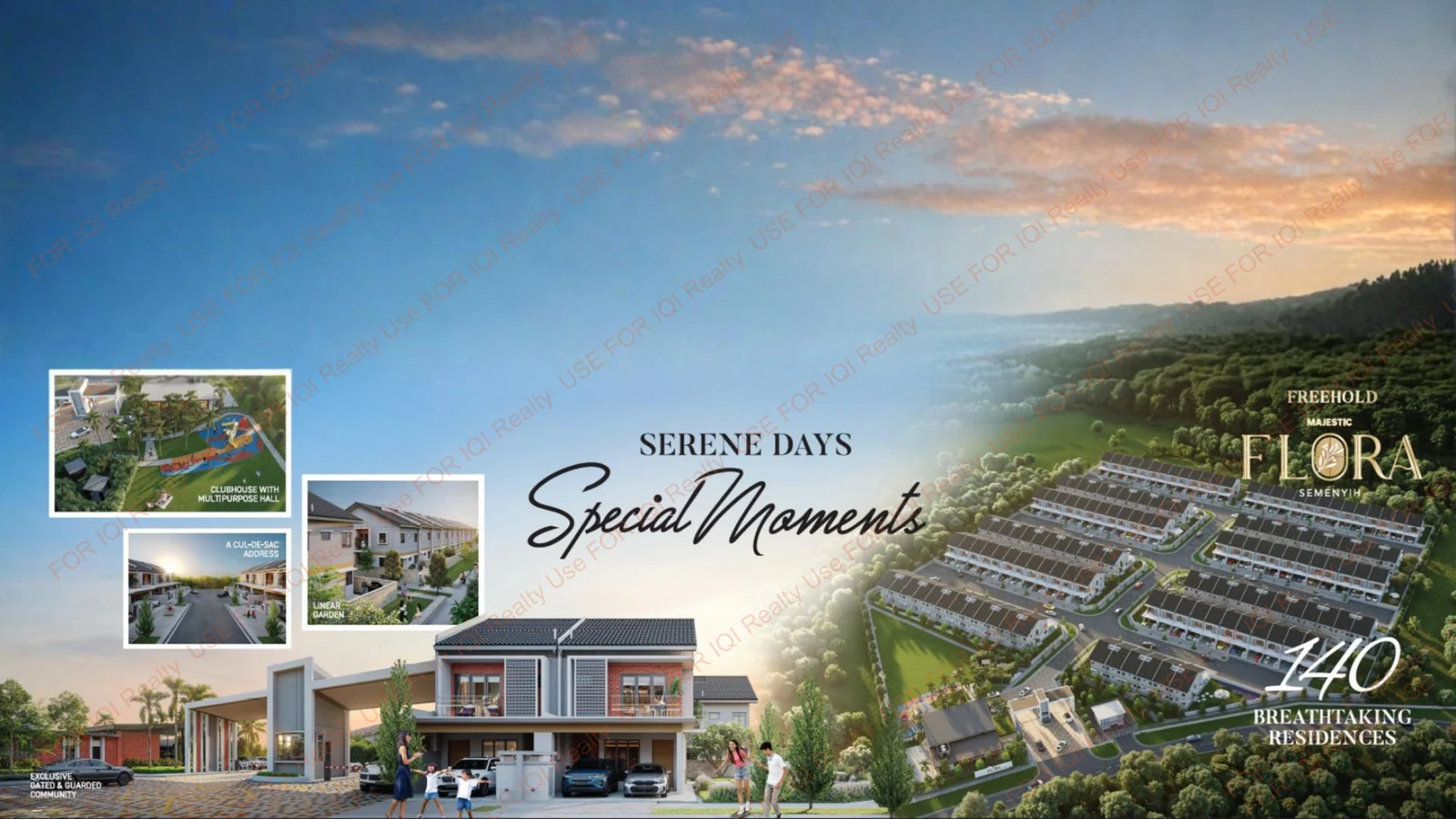 majestic flora township view artist impression