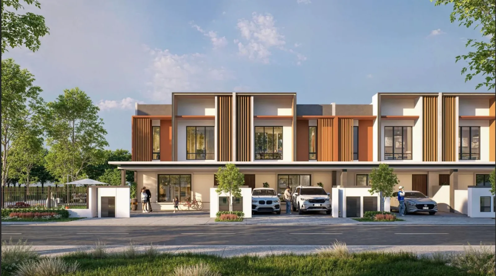 meadow heights streetscape artist impression