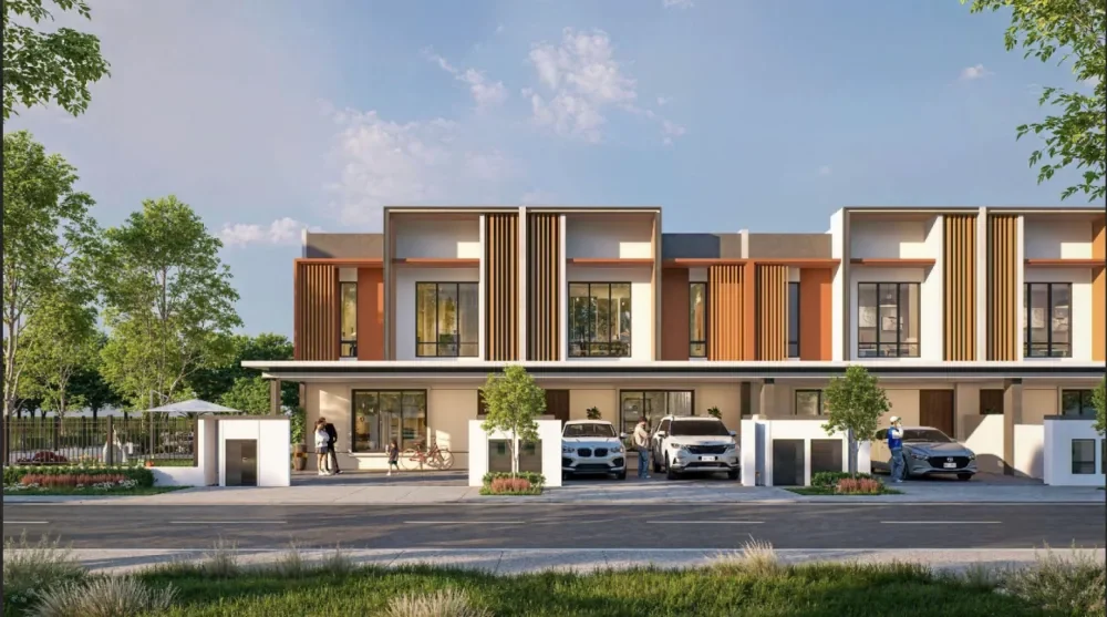 meadow heights terrace facade artist impression