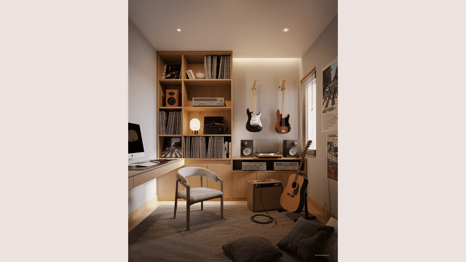 Myra Cove hobby room interior