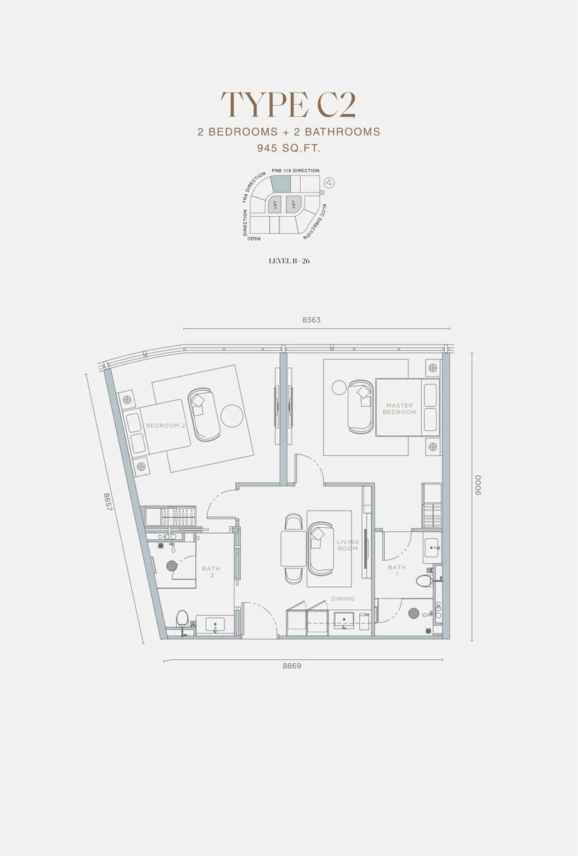 Type C2 Floor Plan
