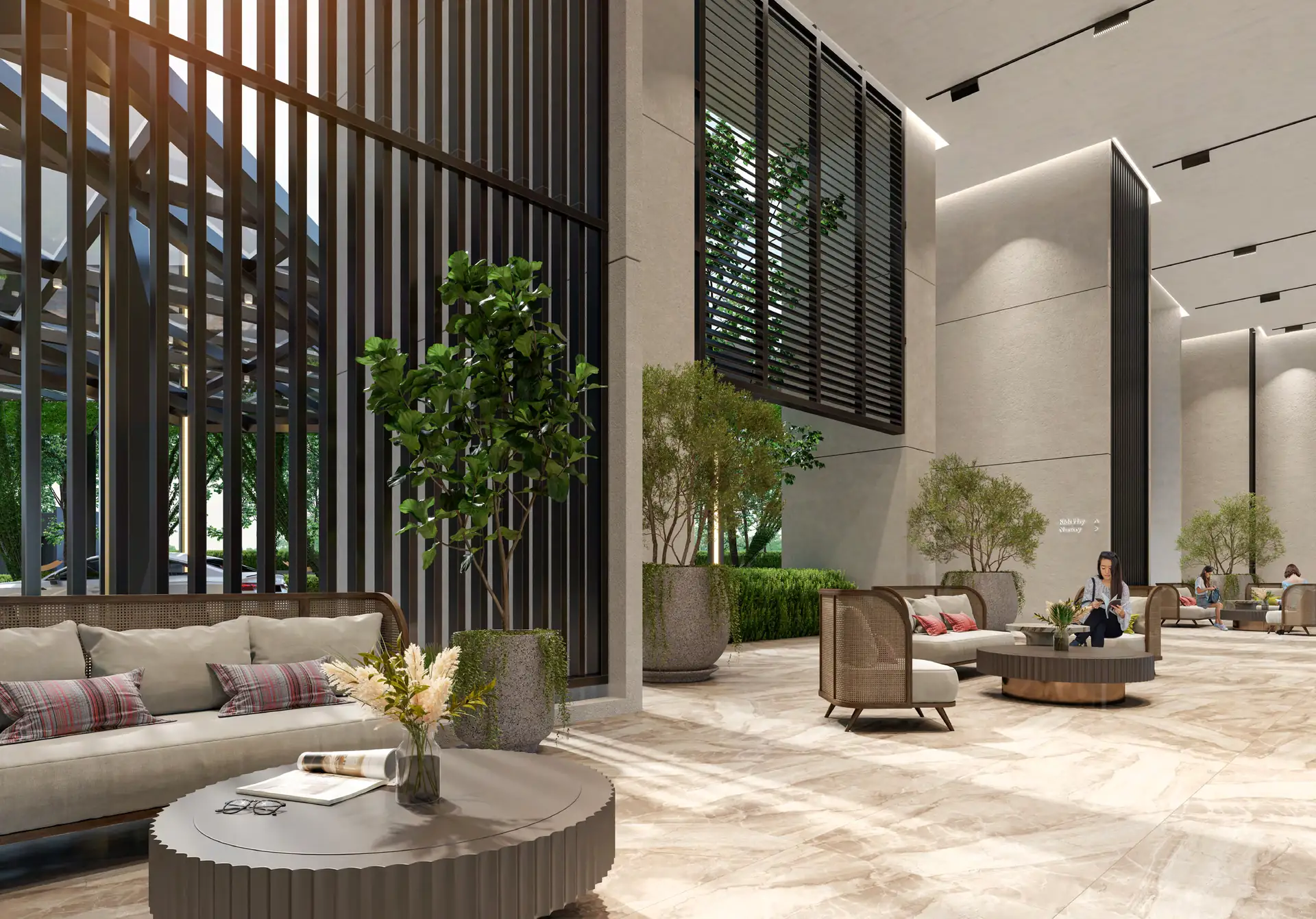 Papyrus North Kiara lobby lounge