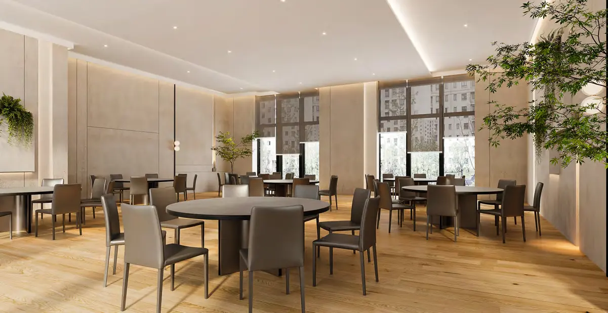 Papyrus North Kiara private event room