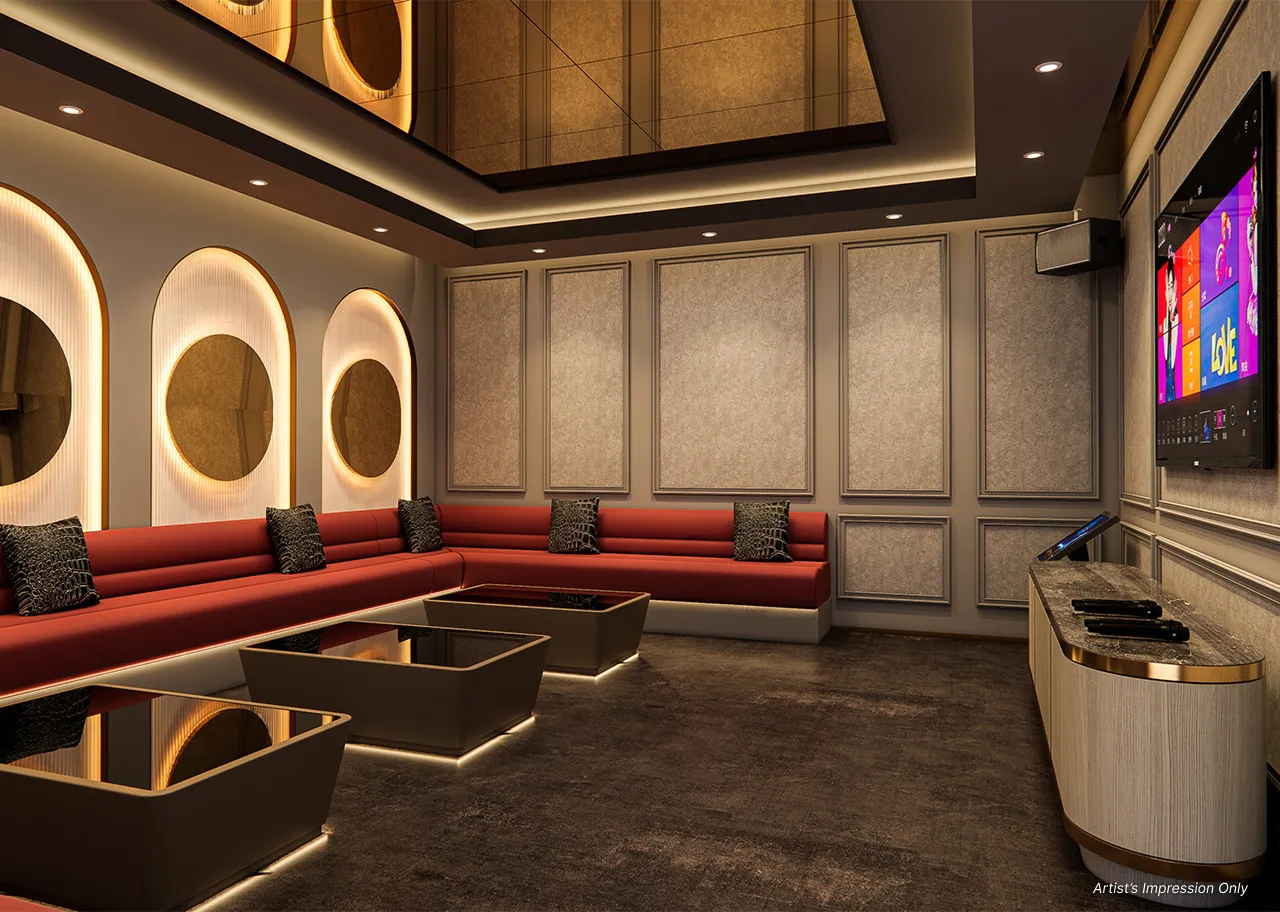 Pinnacle Bukit Gambier KTV room