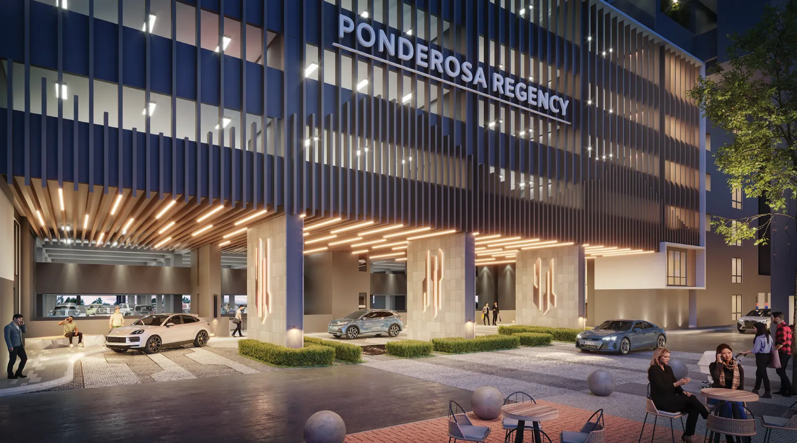 Ponderosa Regency arrival lobby