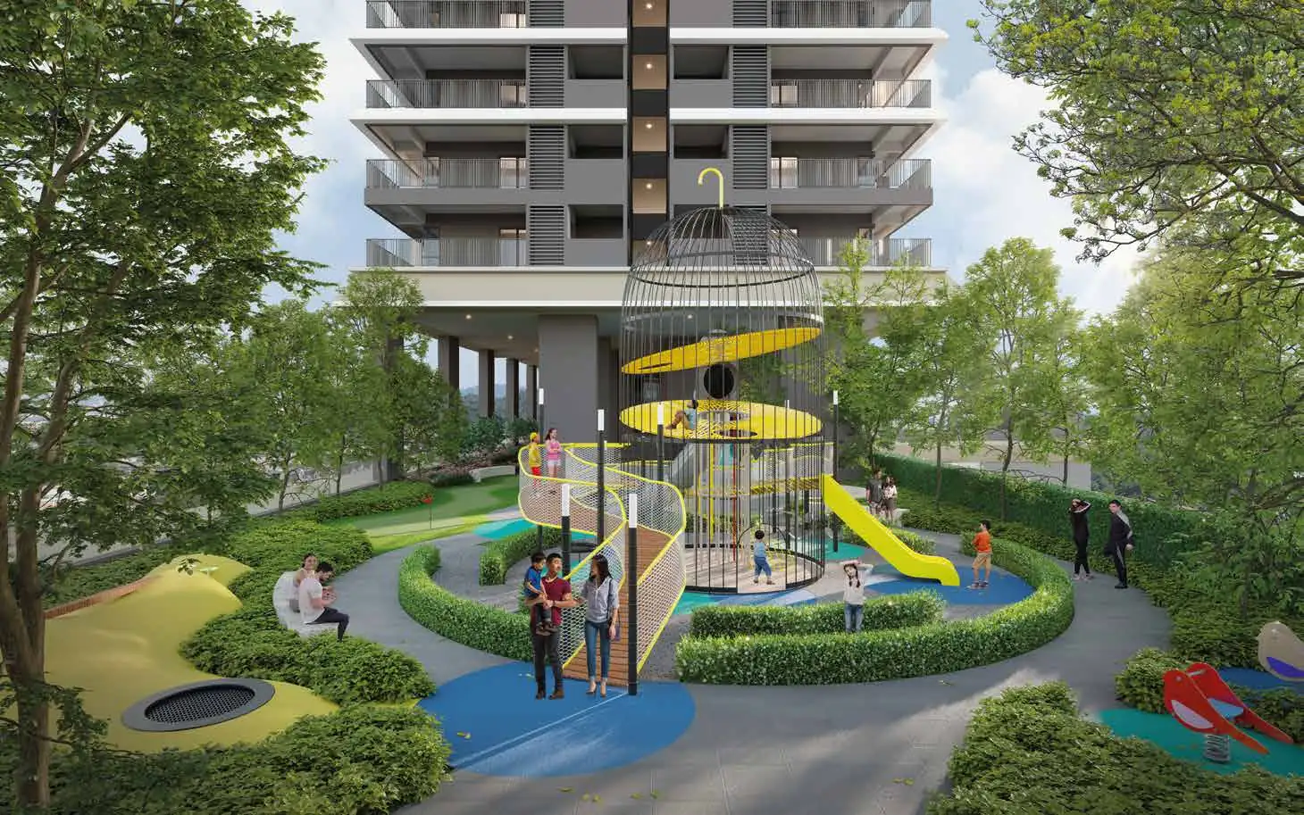Quaver Residence Chirping Park children playground