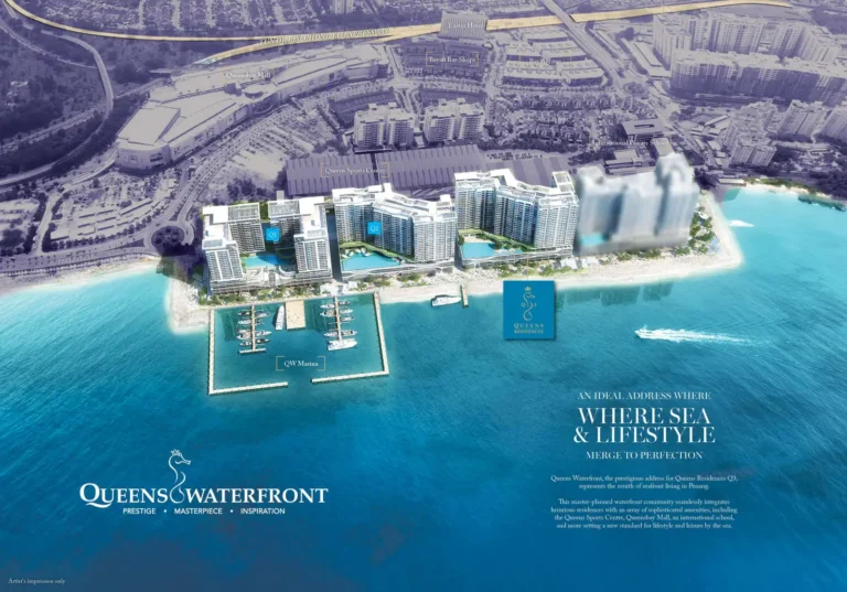 Queens Residences 3 | Bayan Lepas, Penang | Freehold Seafront Condominium