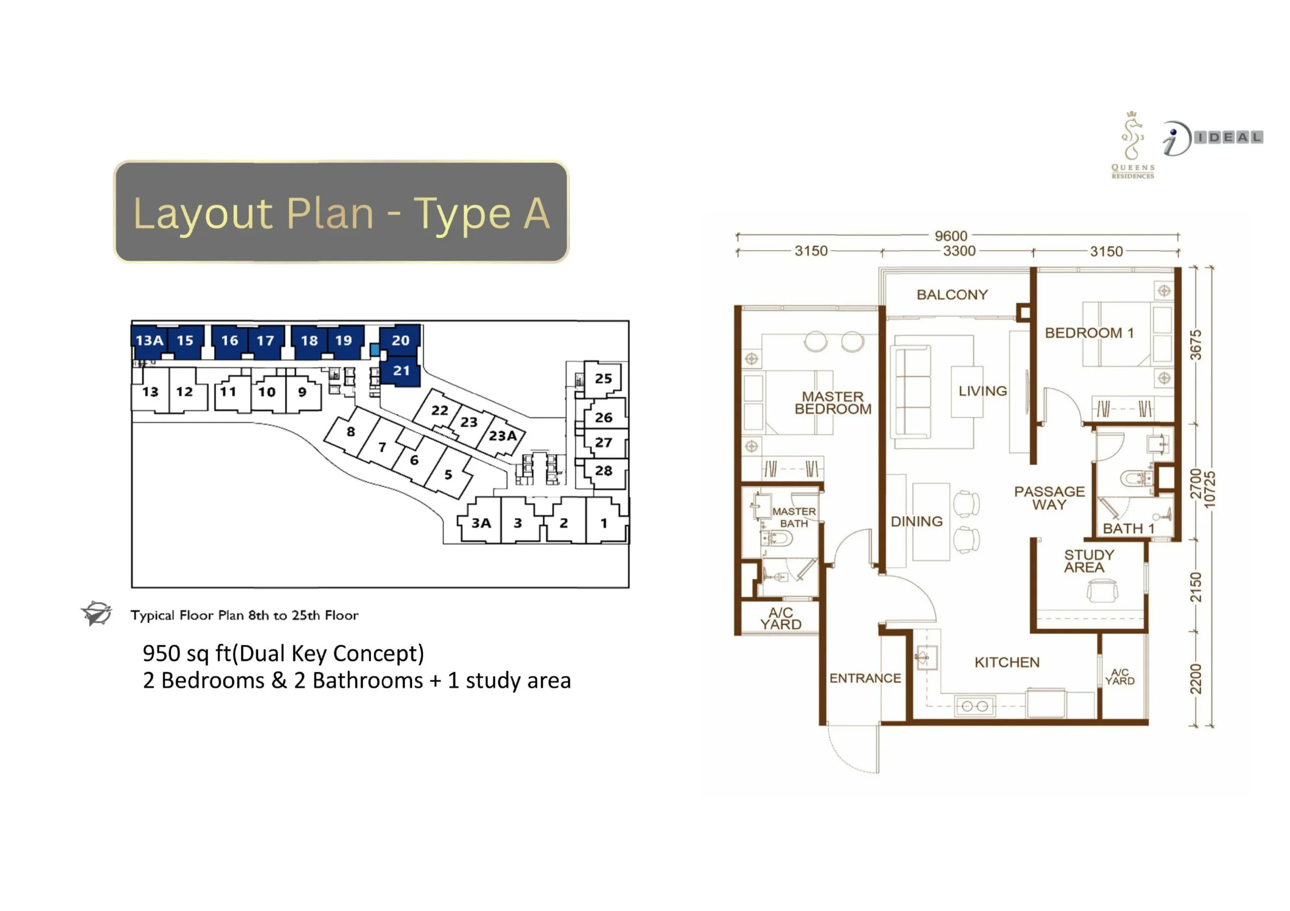 Type A Floor Plan