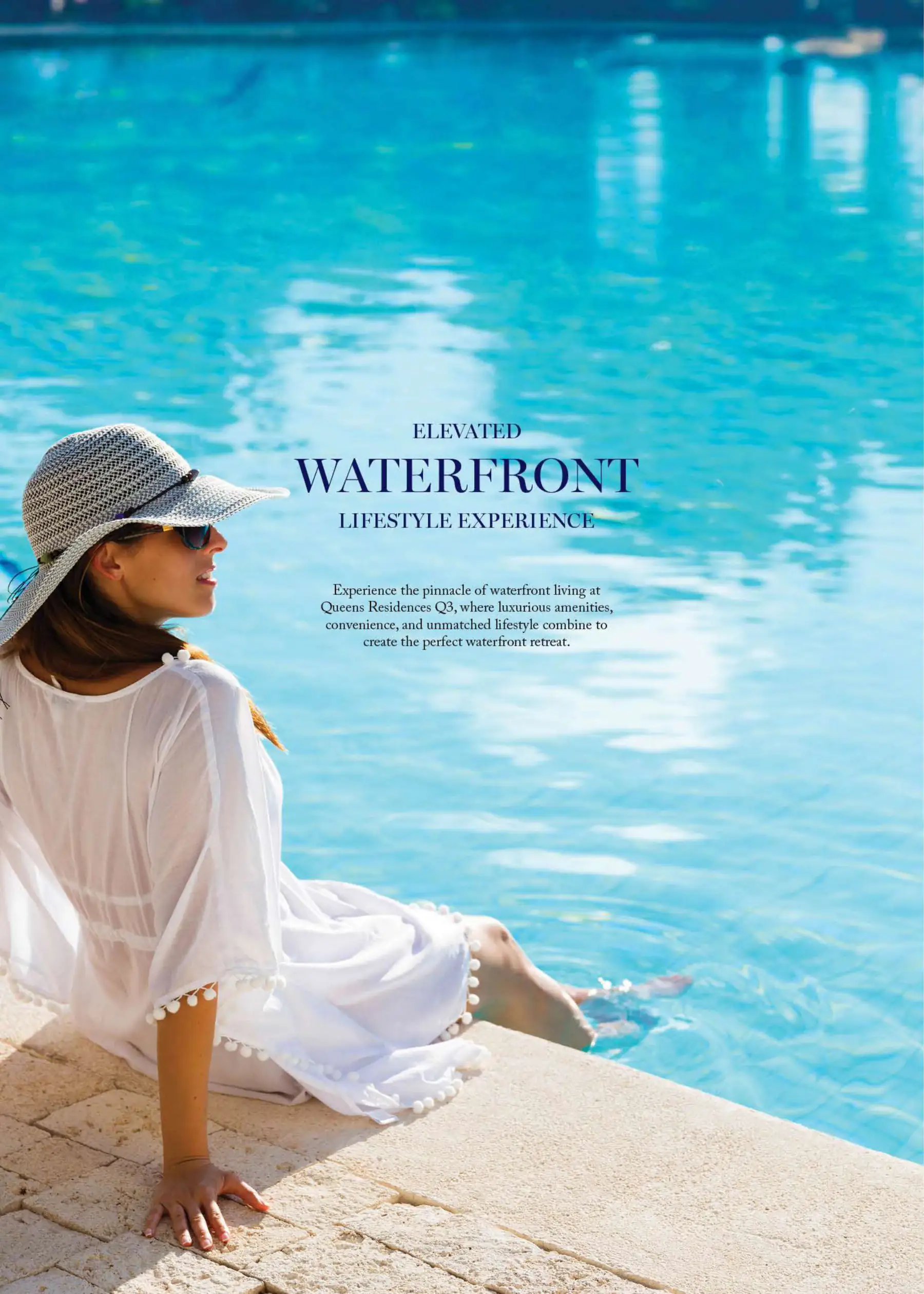 Queens Residences 3 waterfront pool