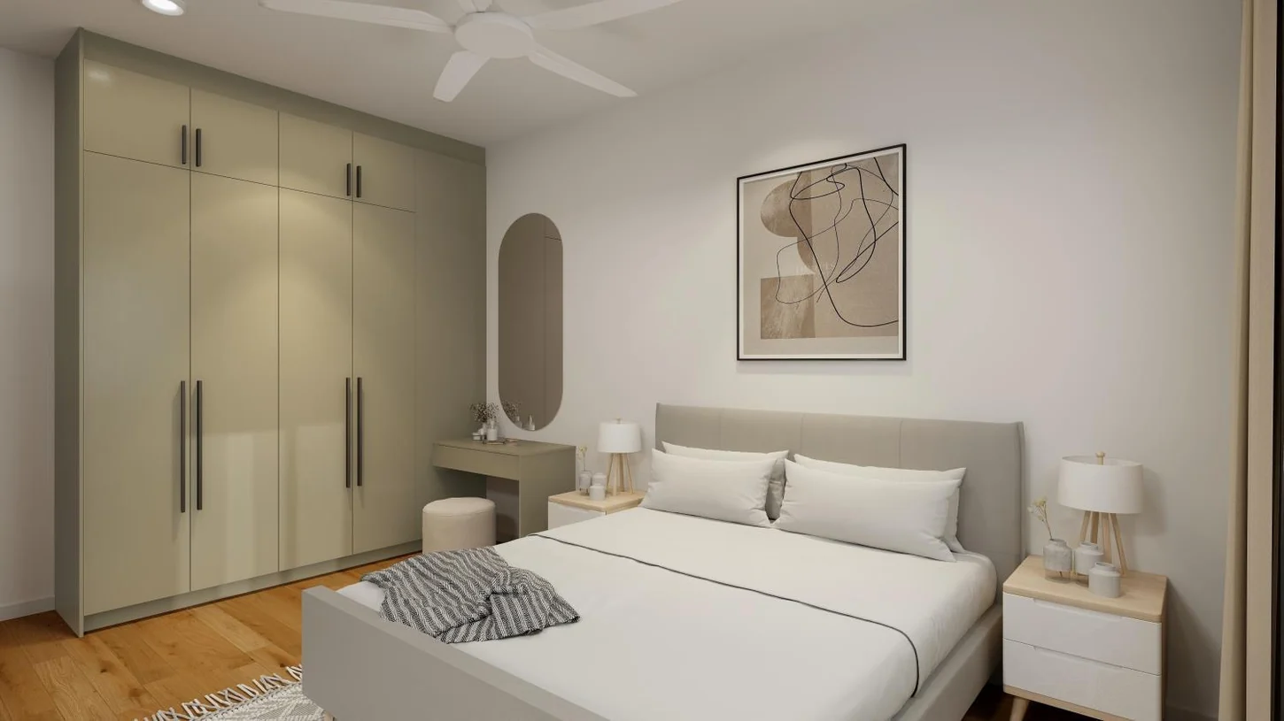Sanderling Cyberjaya show unit master bedroom