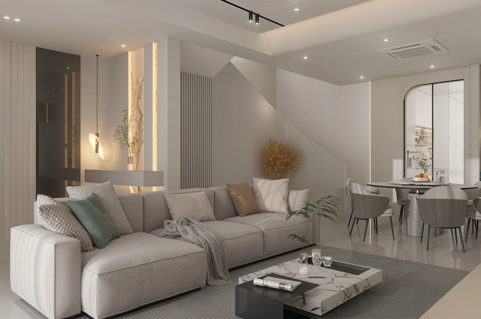 SA Terraces living area interior